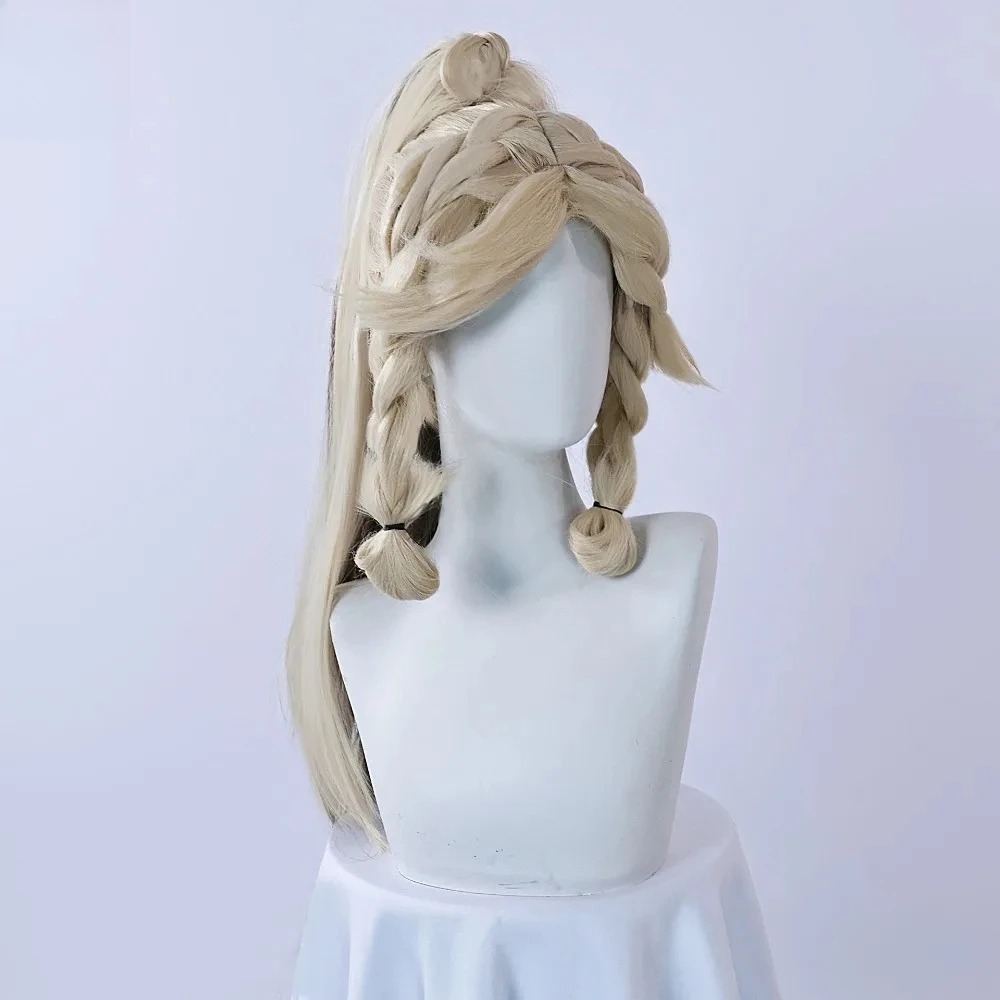 

Genshin Impact Katsuragi Cos Wig - Natlan Character Heat Resistant High Temperature Fiber Cosplay Wig