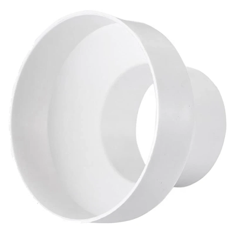 Lüftungs rohrreduzier adapter Rohr Luftkanal adapter Rohr verbinder für Inline-Belüftung system