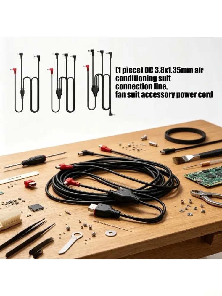 B03F Cooling Wear Replacement Power Cable 3.8X1.35Mm