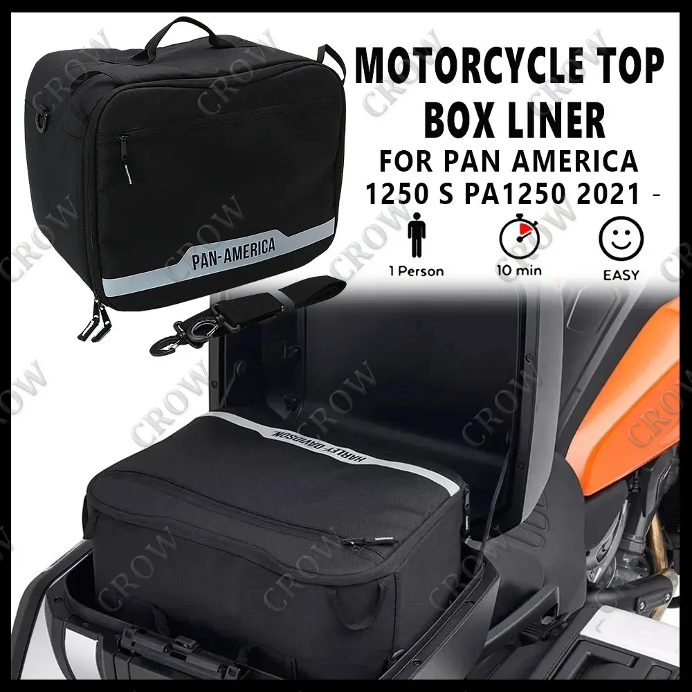 

1250 S New Motorcycle Accessories Sports Side Box Inner Luggage Bag for Pan American 1250 S PA1250 1250 S 2021