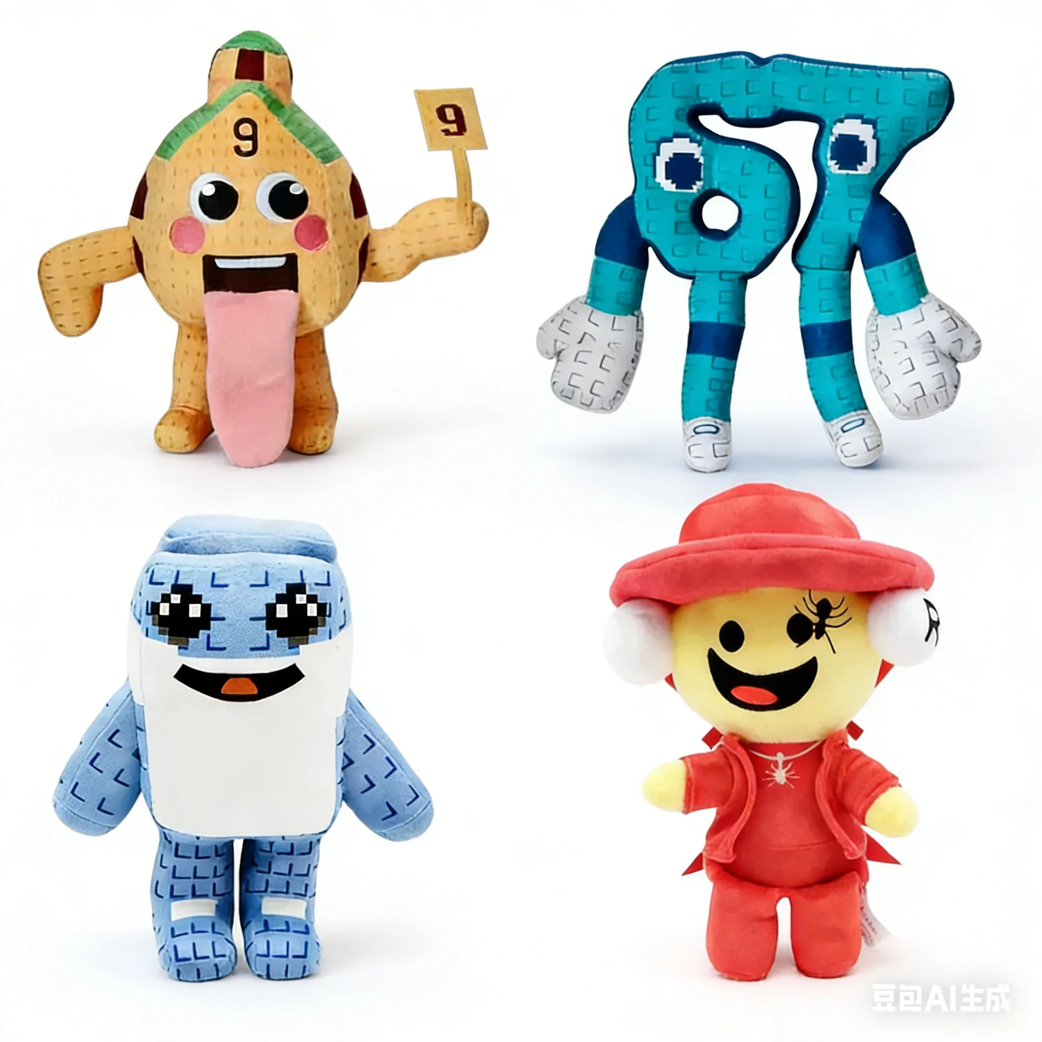 SS TOP jouet chaud Halloween cadeau de noël 25 cm voler un cerveau Sammy Jandel fraise éléphant en peluche poupée Anime périphériques