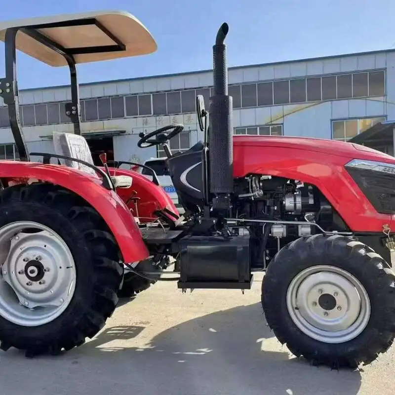 Four wheel drive 4X4 50Hp 60Hp 70Hp 80Hp 90Hp 100Hp agricultural small tractor suitable for various terrains