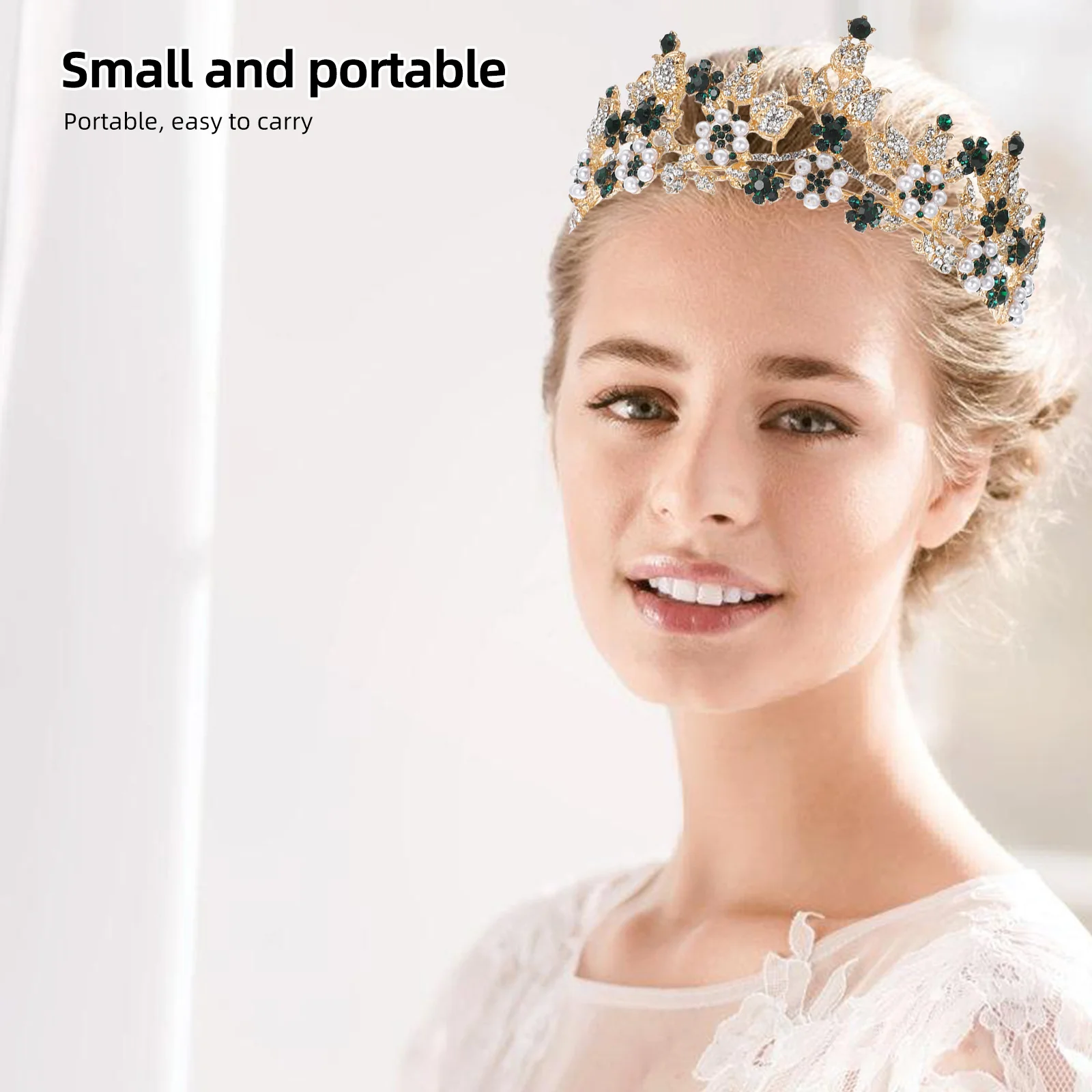 

Bridal Crown Headband Beautiful Rhinestone Tiara Wedding Headpiece Bridal Party Hair Accessory Wedding Tiara Birthday Crowns