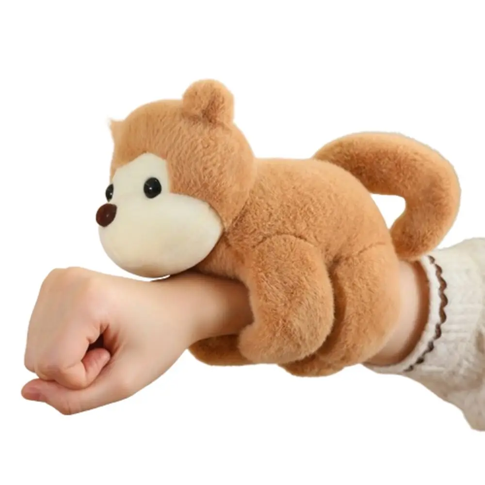 

Stuffed Panda Slap Bracelet Series Raccoon Capybara Slap Bracelet 20cm Wrist Style Monkey Wrist Band BirthdayGift