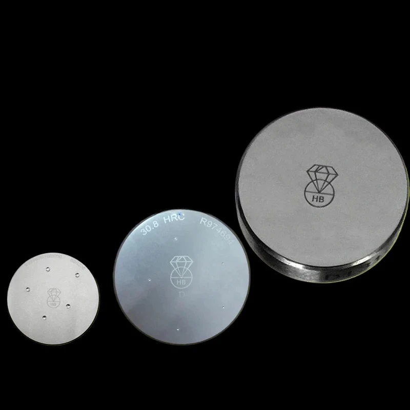HRC HRB HRA Hardness Calibration Block Standard Test Block with Diamond Indenter & Steel Ball