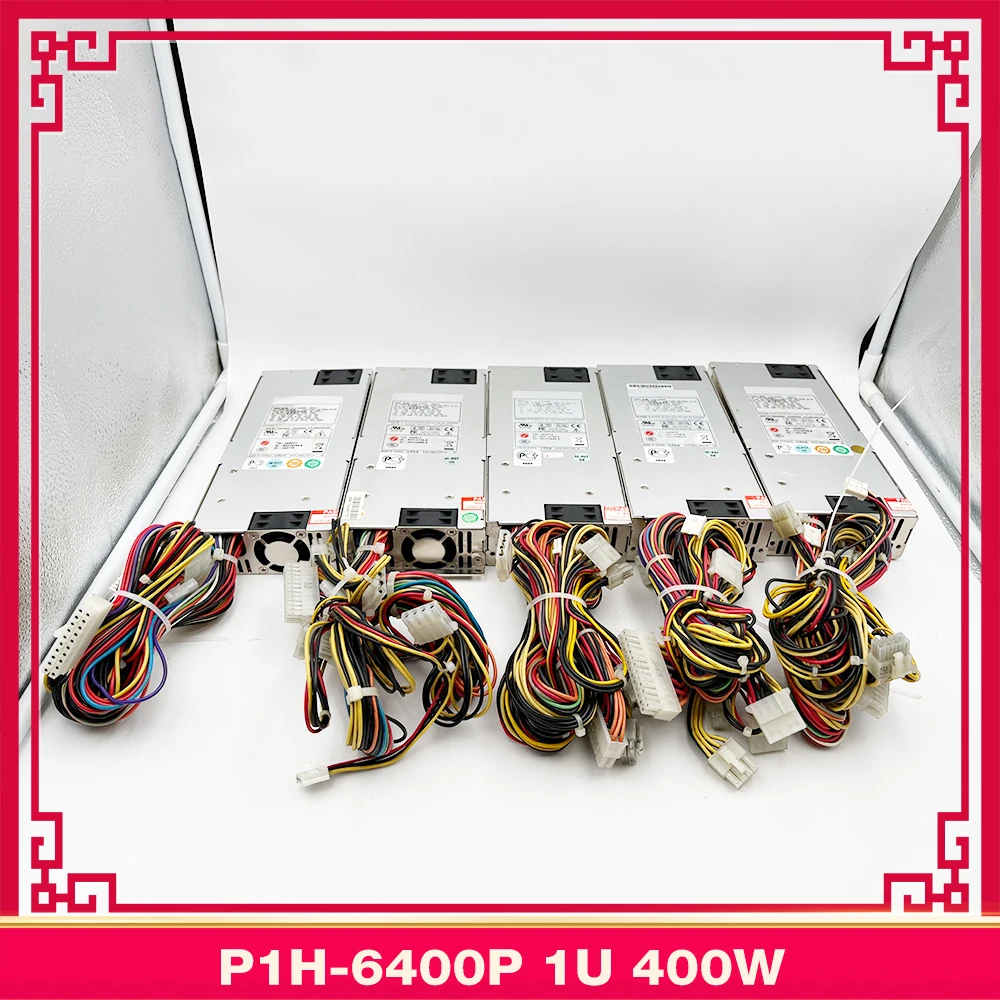 1pcs P1H-6400P 1U 400W For Zippy Server Power Supply