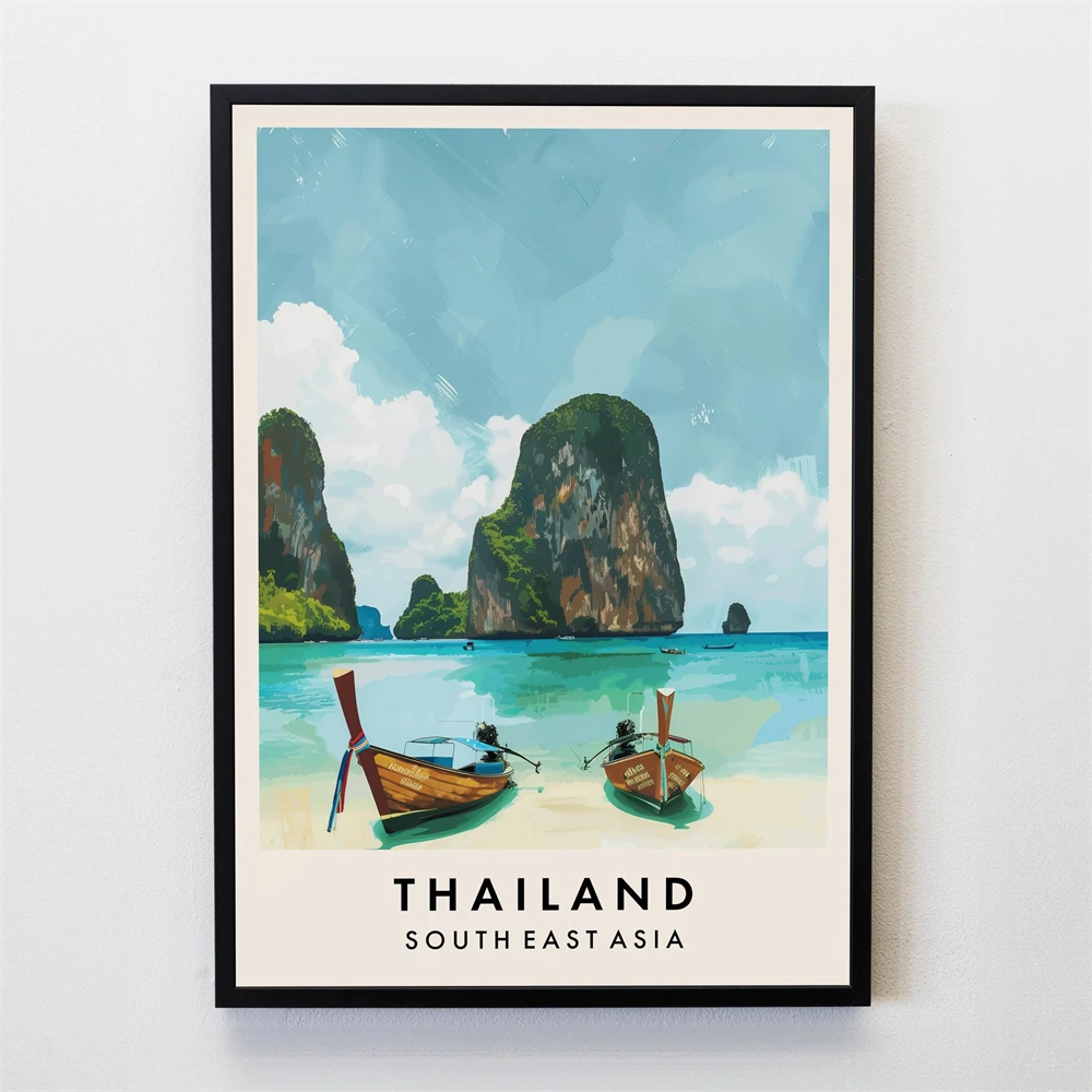 ベトナム旅行プリントウォールアートベトナムポスタータイプリン - Home Decor Vietnam のレビューと価格