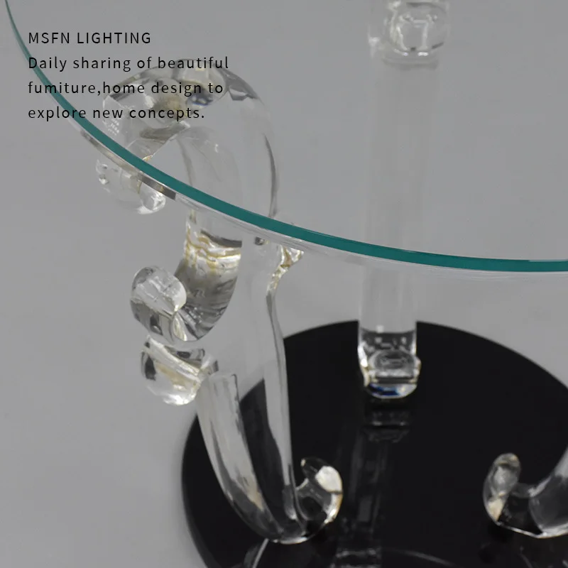 Pequeña mesa de centro creativa para el hogar