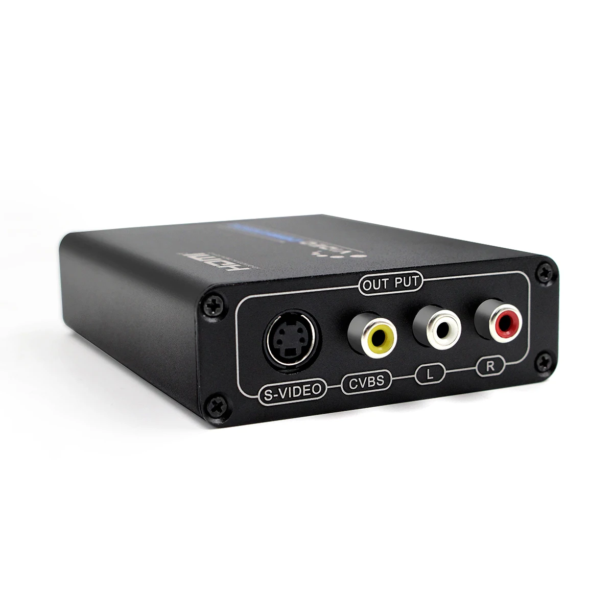 1pcs 1080P HDMI-compatible  to CVBS/S-Video RCA L/R Audio Video Converter Splitter Adapter