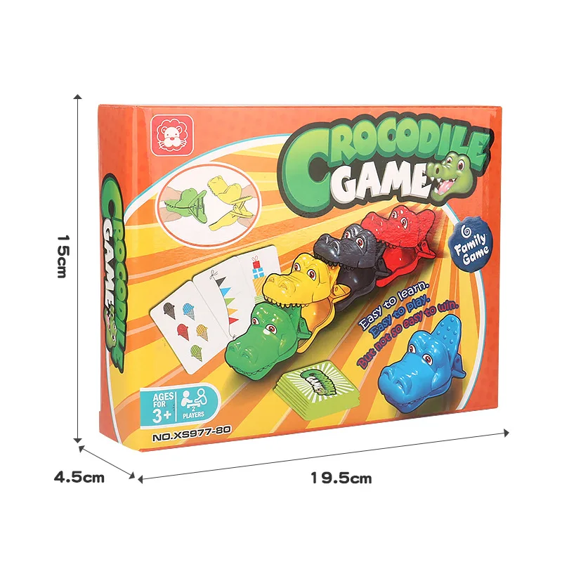 Juego de mesa familiar de cocodrilo para niños, juguete de descompresión, regalo divertido, 2023