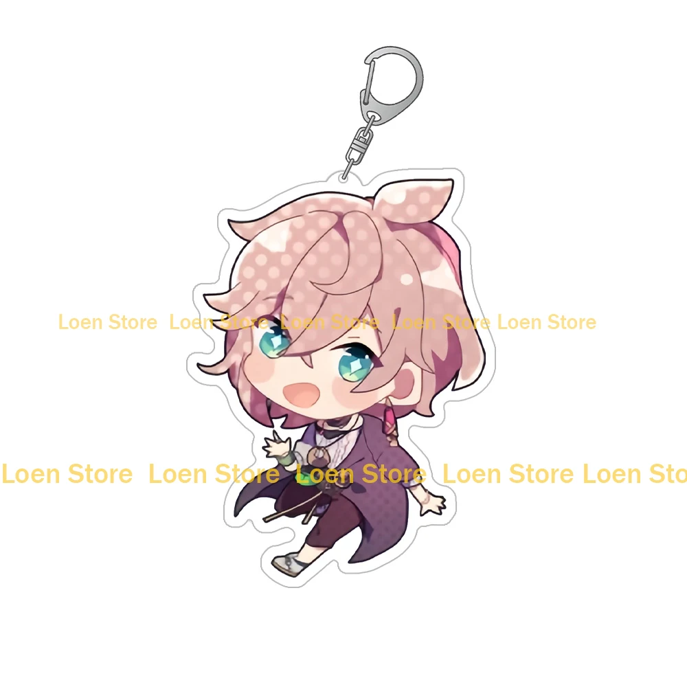 Loen Store HOLOSTARS 2024new Virtual YouTuber game character cute small animation acrylic keychain Bag pendant holiday gift