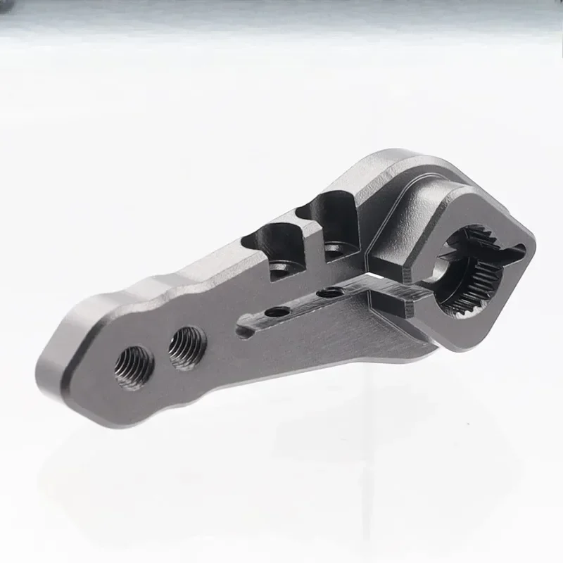 1pcs 37mm Metal Rc 25t Tooth Steering Servo Arm for 1/10 Rc Crawler Car Trxs Trx4 Trx6 Scx10 Axial D90 Rgt Rc Car Parts