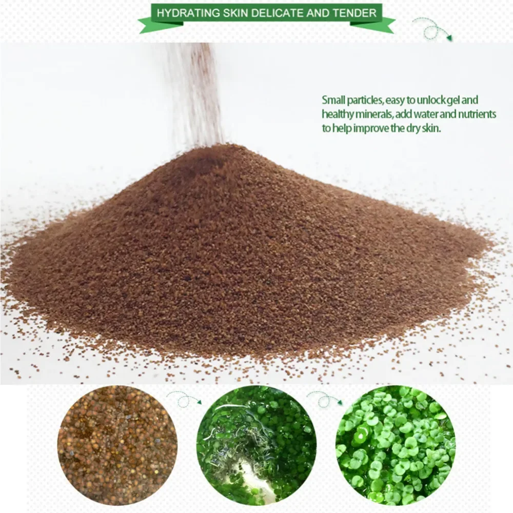 250g Facial Natural Seaweed Mask Granules Powder Collagen Milk Beauty Mask Anti Aging Anti Wrinkle Whitening Moisturizing Face