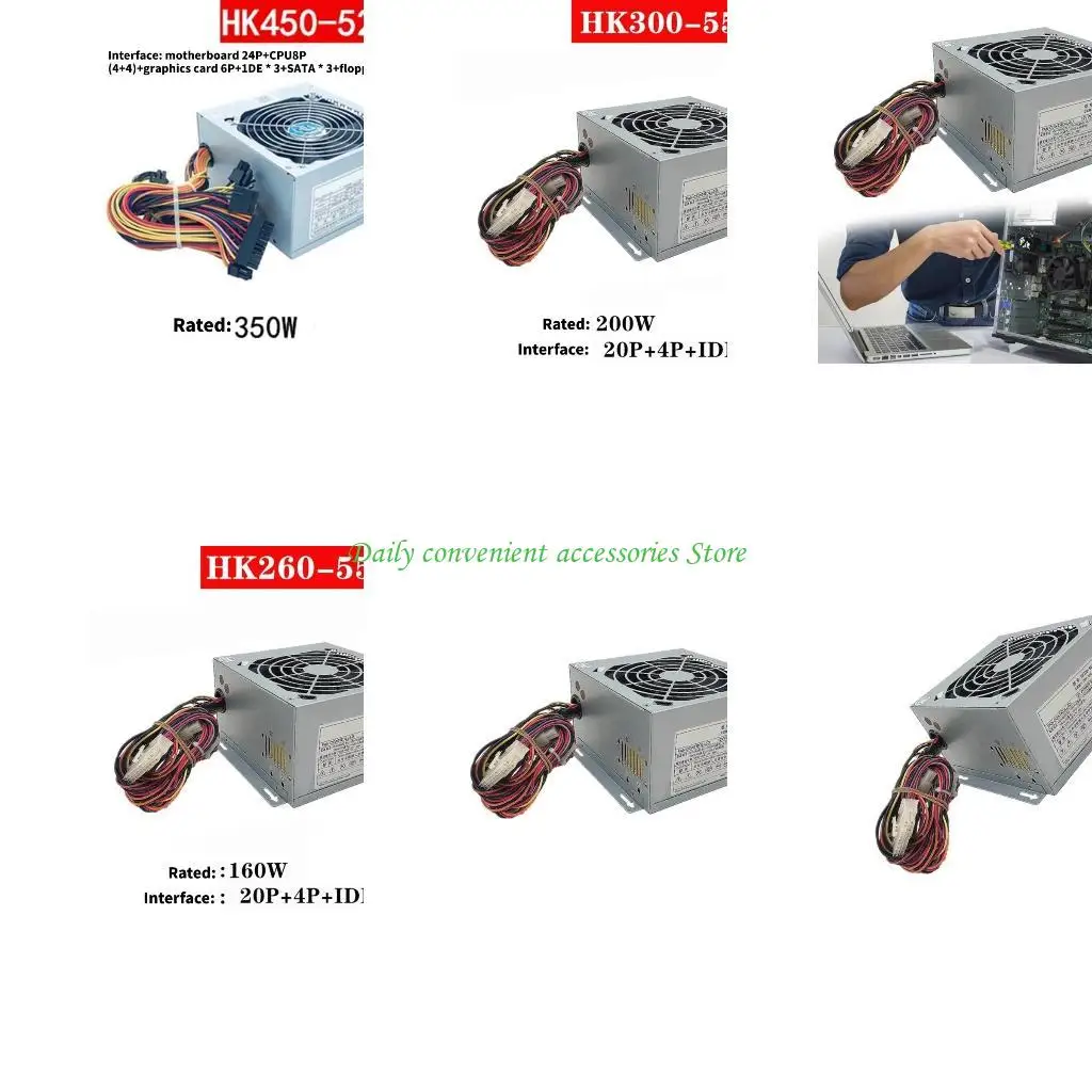 

97QB Efficient Power Supply 160W 200W 220W 250W 300W 350W For Multiple Systems