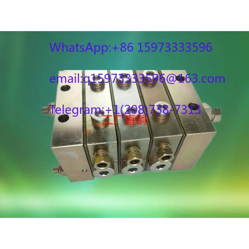 JPQ2 Progressive Lubricant Distributor 10T Specification 6 Outlets Large Flow Grease Divider 1 Cycle Per Minute