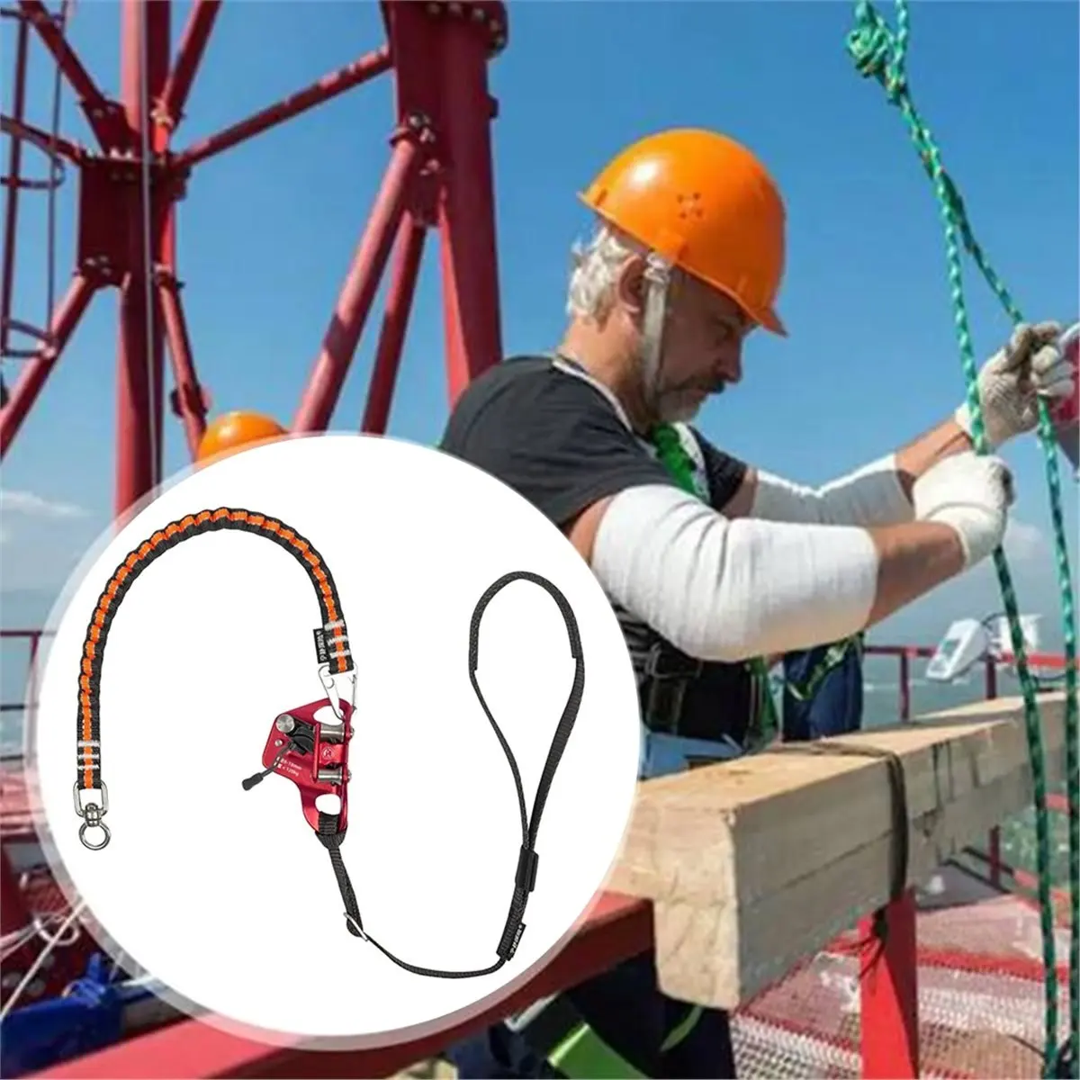 الركبة الصاعد شجرة تسلق حبل ارتفاعات عالية عملية حزام القدم لتسلق الأشجار رضوخ استكشاف رضوخ أ