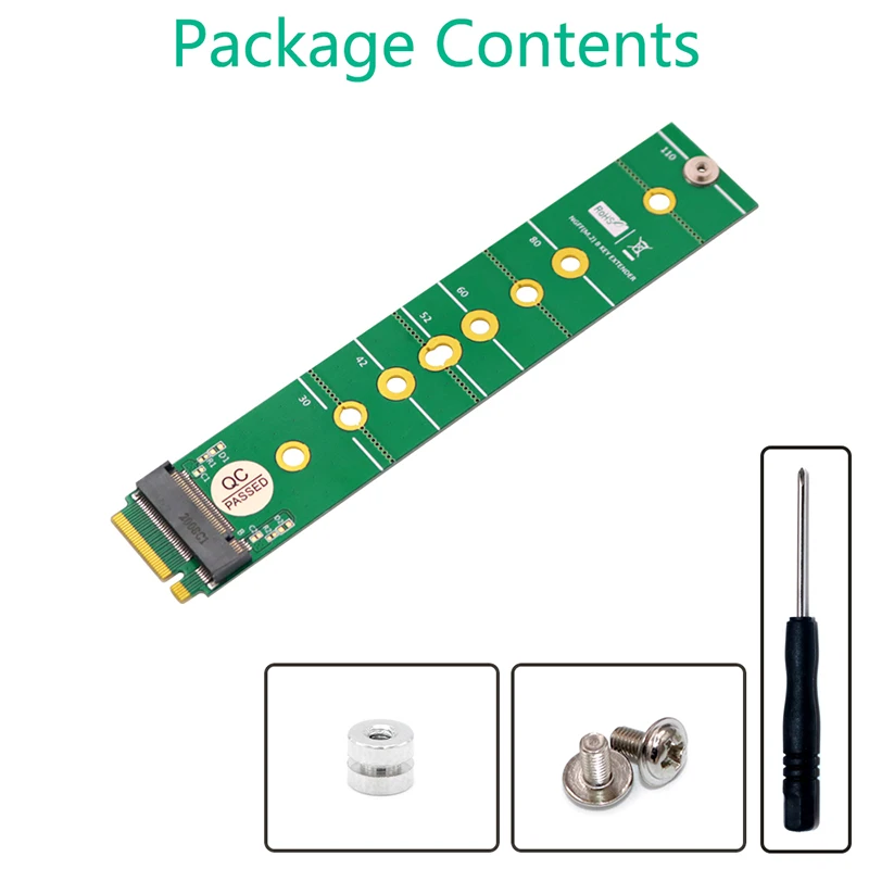 M.2 NGFF B kunci adaptor SSD konverter papan Riser Key-B ke Key-B Slot ekspansi kartu konversi untuk 2230 2242 2260 2280 M.2 SATA SSD