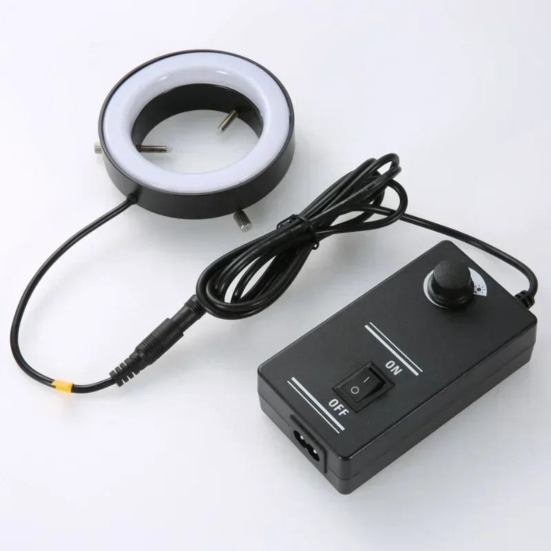 144 LED Microscope Circular Light Diameter 61mm Soft Light Anti Reflection Stereo Microscope Detecting Circular Light Source