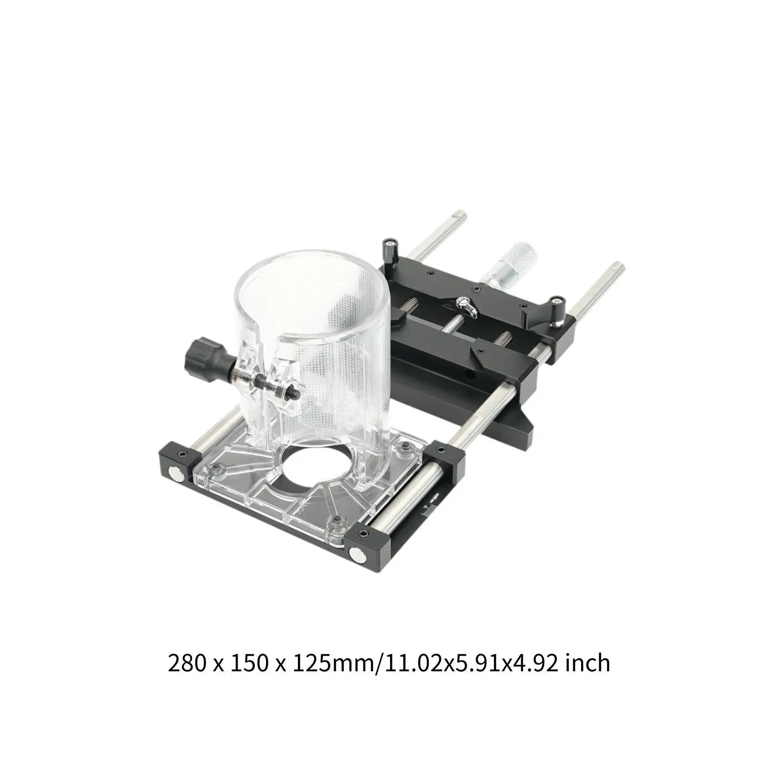 Wood Trimmer Router Base Router Slotting Bracket Fits Diameter 65mm Trimming Machine Carpentry Tool for Wood Processing