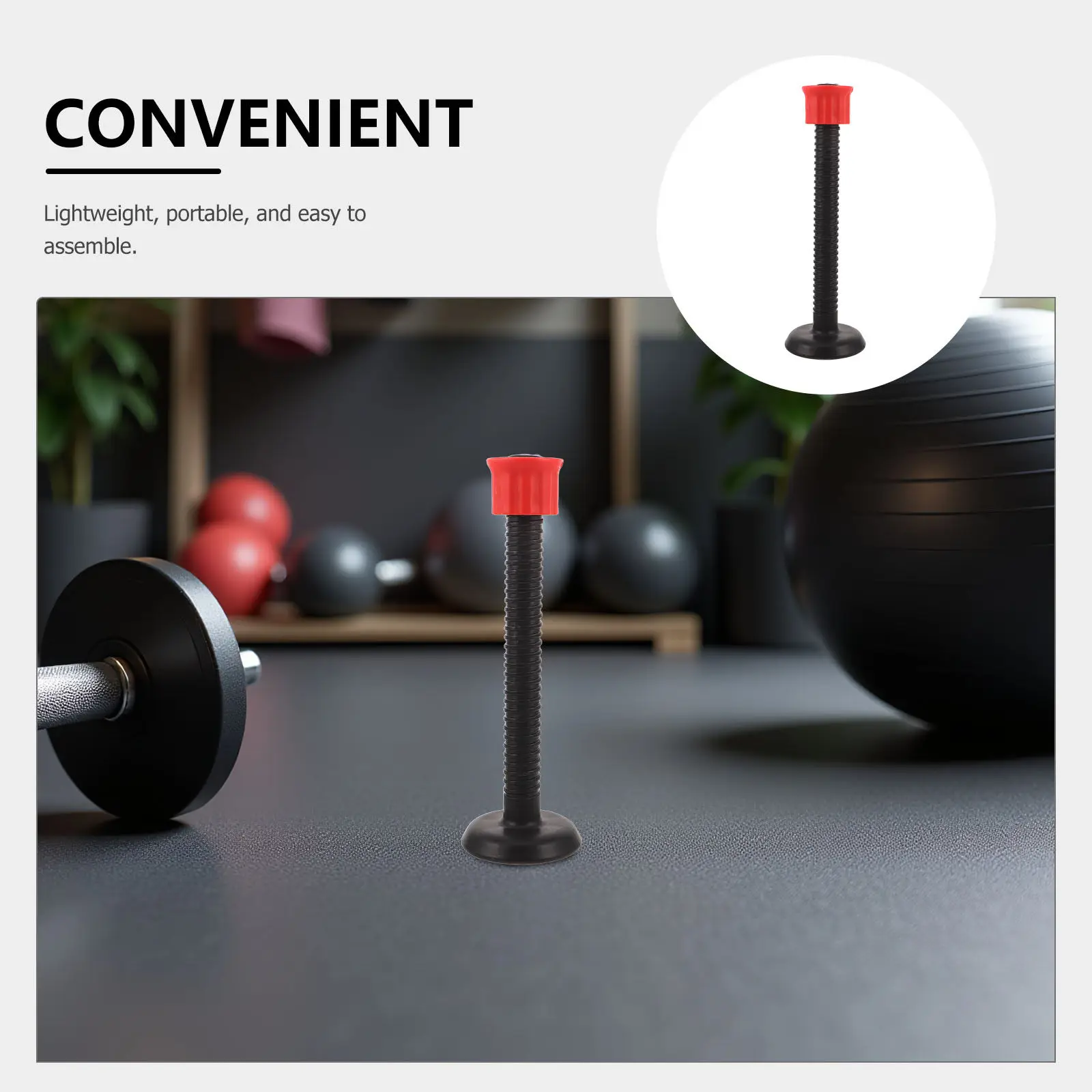 Kettlebell Grip Plastic Support Bars Dumbbell Replacement Rod Barbell Connector Home Gym Accessories 25.5x8cm 10x3.1 Inch view 5