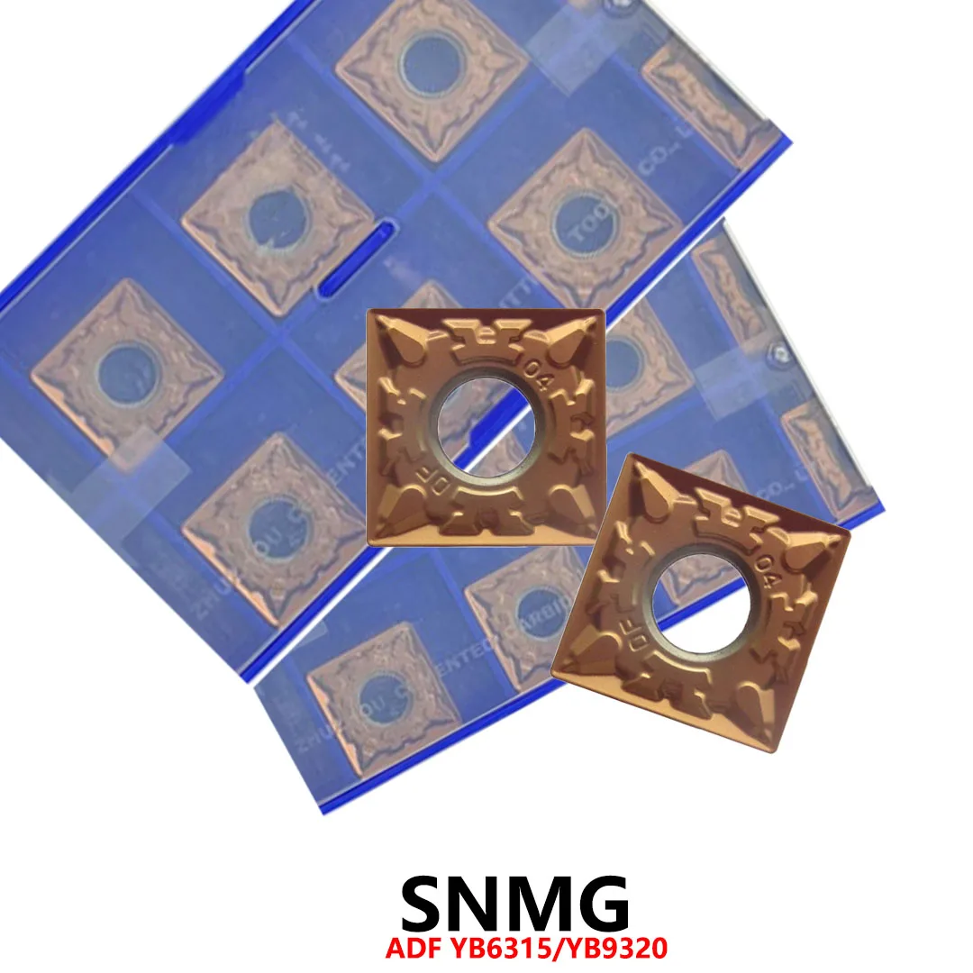 

Original SNMG120404 SNMG120408 SNMG120412 ADF YB6315 YB9320 Carbide Inserts SNMG 120404 120408 120412 CNC Tools Blades Holder