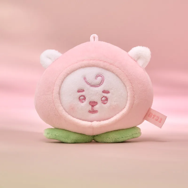 BT21 BTS Cartoon Boy Band Image Peach Modeling Soft Doll Stress Relief Ball Cute Comfort Soft Star Periphery view 6