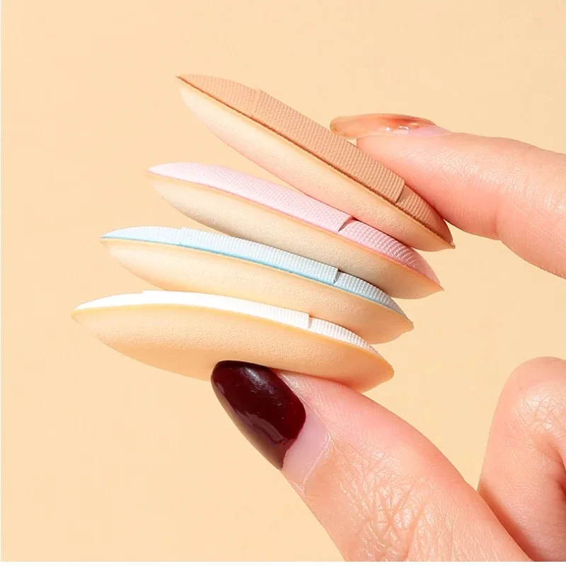 New Mini Size Professional Cosmetic Cushion Puff Concealer Foundation Detail Puff Finger Puff Set Makeup Sponge Beauty Tool