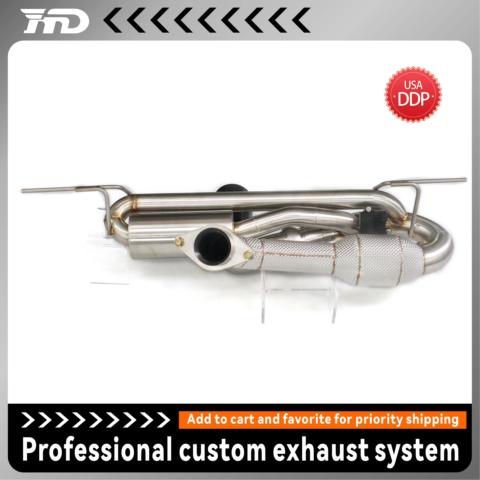 

HMD Stainless Steel Cat-Back Exhaust System for Lotus Elise 1.8 | Sport Deep Tone Sound | Performance Gain & Weight Reduction