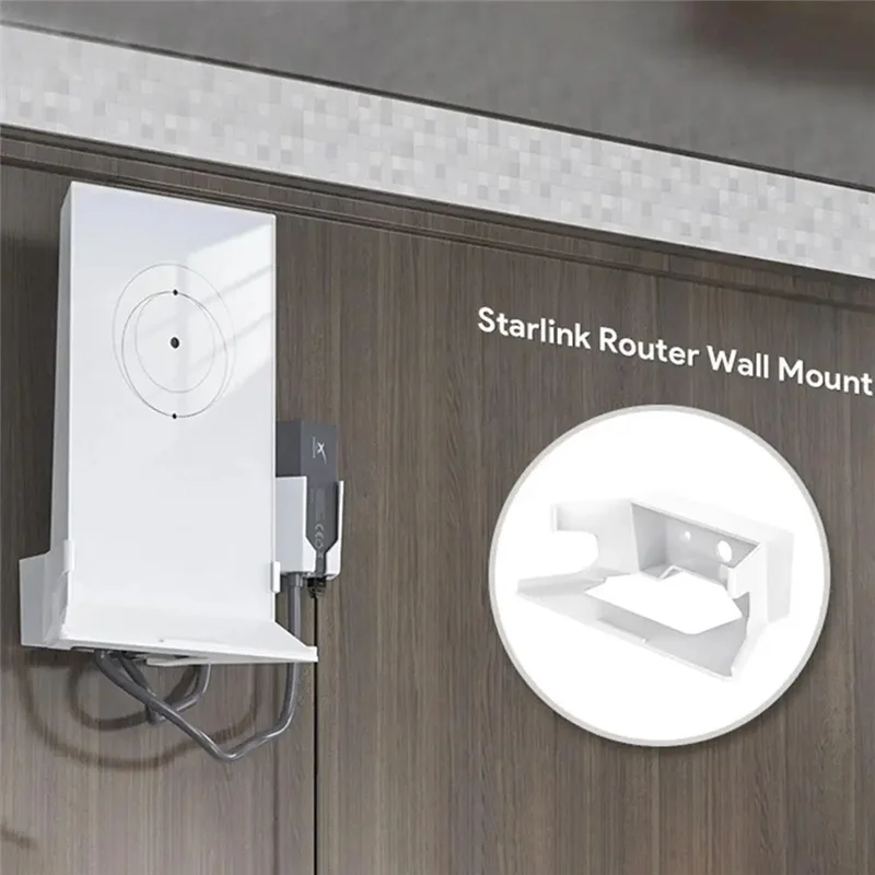 Stilvolle-Für Starlink Wand Halterung Router Schutz Unterstützung Internet Kit Halterungen Halter Für Router