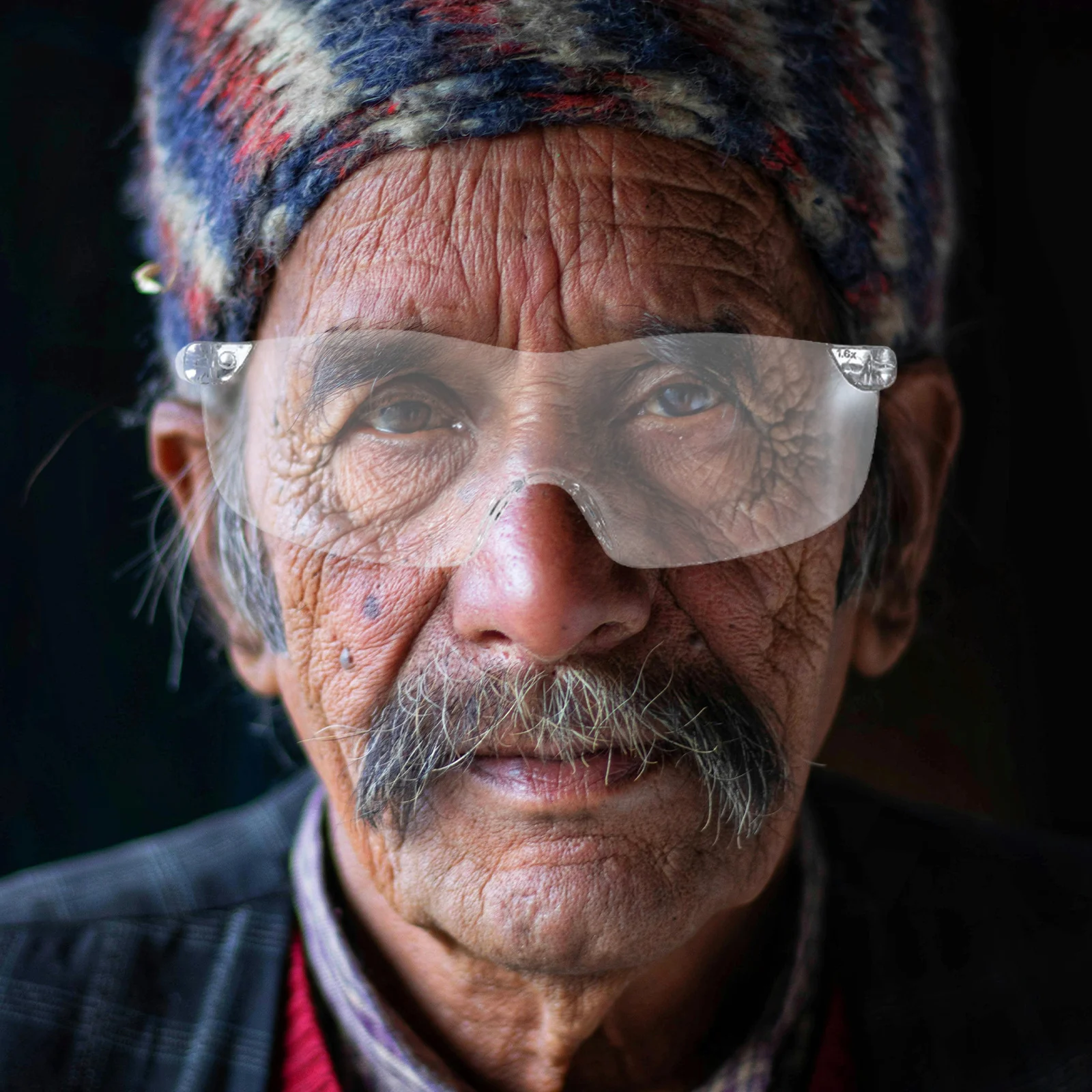 

10pcs Head-Mounted Magnifier Lightweight Reading Glasses For Sewing Craft Close Work Hd Foldable Eyewear For Seniors