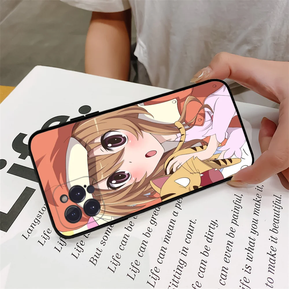 oria! Anime Telefoon Case Voor iPhone 15 14 13 12 Mini 11 Pro XS Max X XR SE 6 7 8 Plus zachte Siliconen Cover