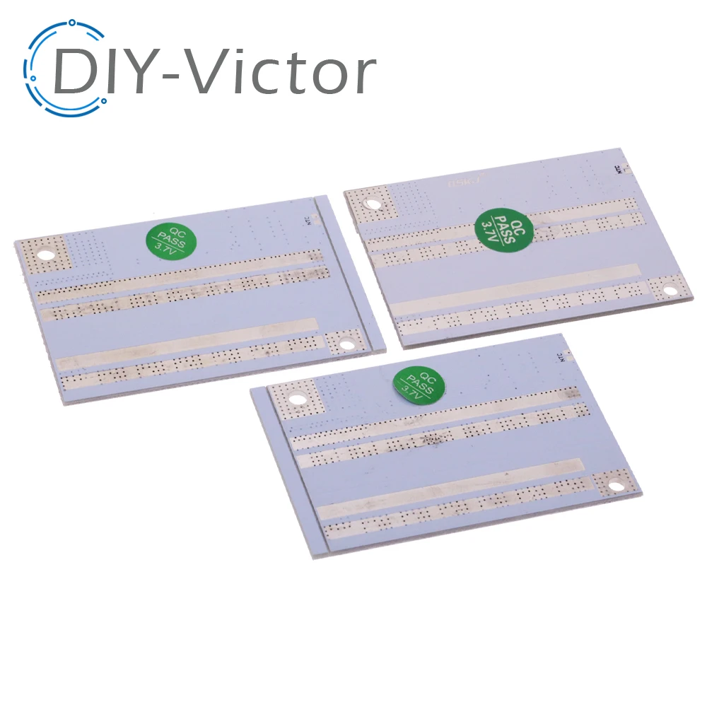 3s/4s/5s Bms 12v 16.8v 21v 3.7v 100a Li-ion Lmo Ternary Lithium Battery Protection Circuit Board Li-polymer Balance Charging