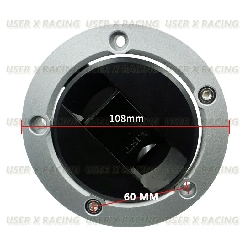 USERX Universal Motorcycle Modified parts Fuel tank cover lock Oil door lock for Suzuki GW250 Ruishuang EN125 3A 3F EN150