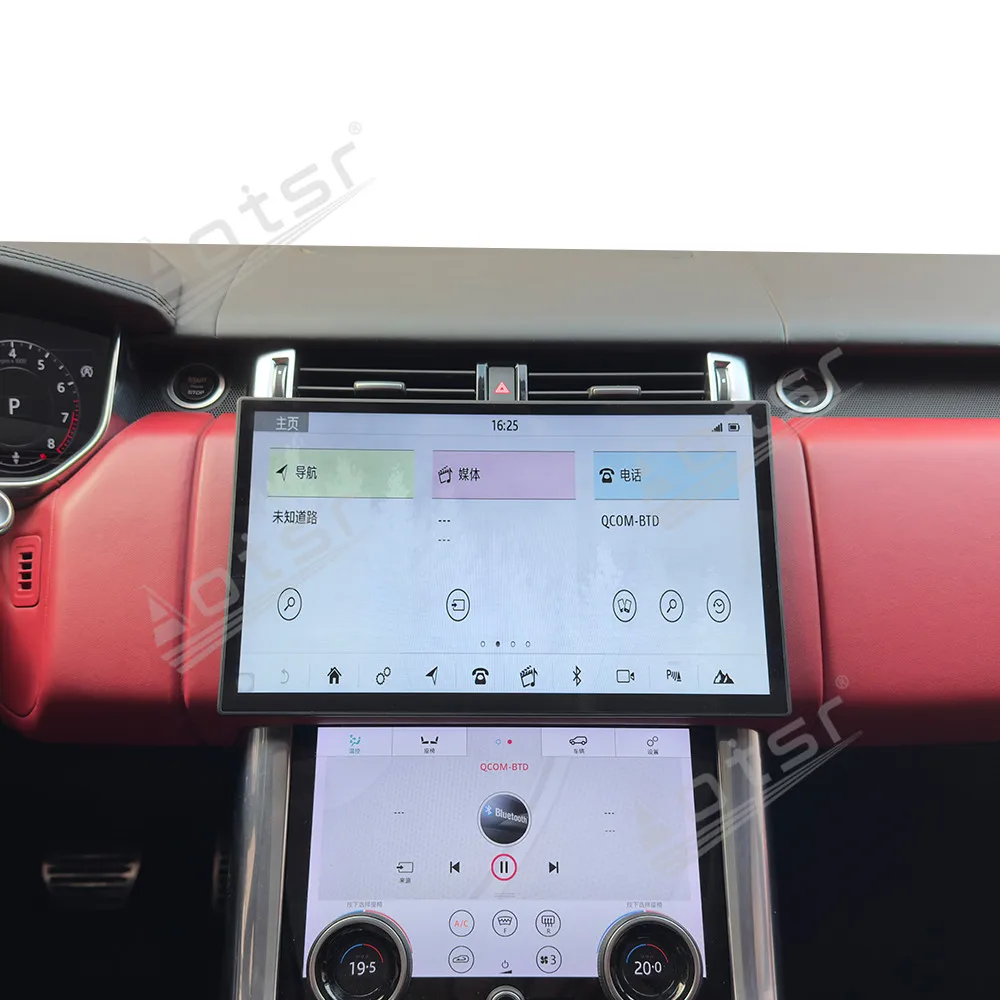 

13,3 "для Range Rover Sport/Executive 2018 2019 2022 Android 13, мультимедийный плеер, автомобильный GPS-радио, беспроводной Carplay, авто OEM-меню