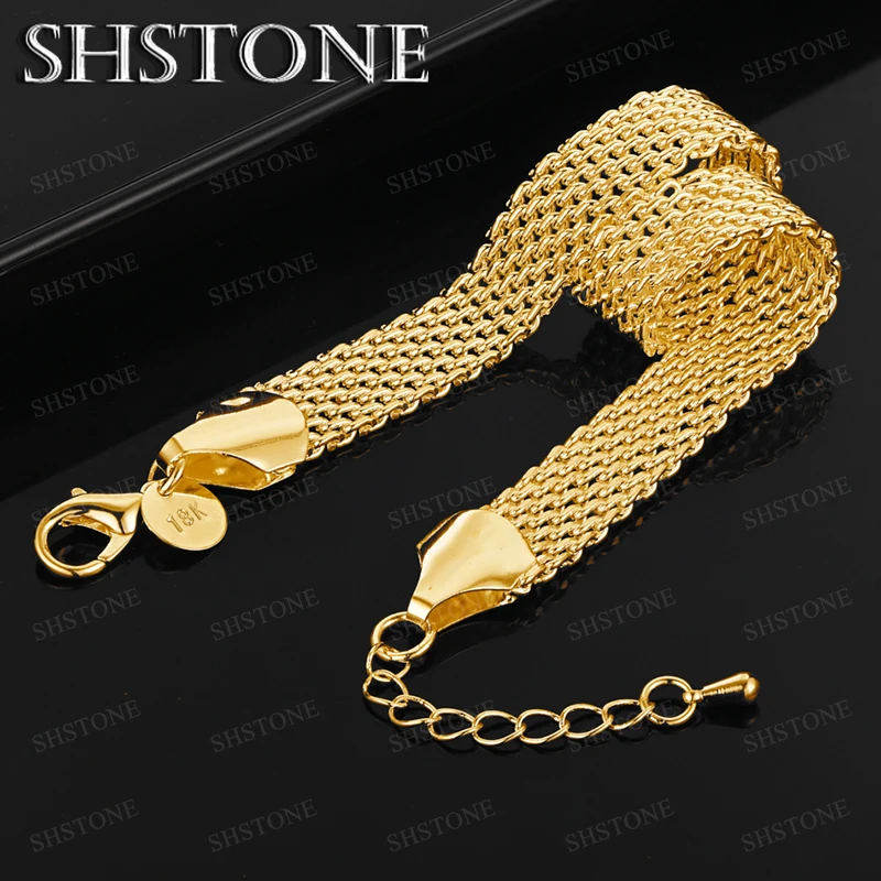Heißer 18k Gold Mesh Kette Qua – Men'S Accessories Trending Bewertung und Preis