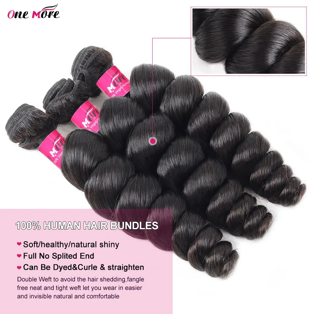 28 inch Loose Wave Bundles 1 3 4 Bundles Deal Long Thick Brazilian Hair Weave Bundles Loose Deep Wave Human Hair Bundles