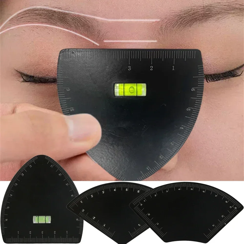 Linijka do rysowania brwi w 1 minutowy czas, narzędzie do mikrobladingu, mapowania, modelowania, trwały makijaż, linijka do tatuażu, akcesoria do oczu
