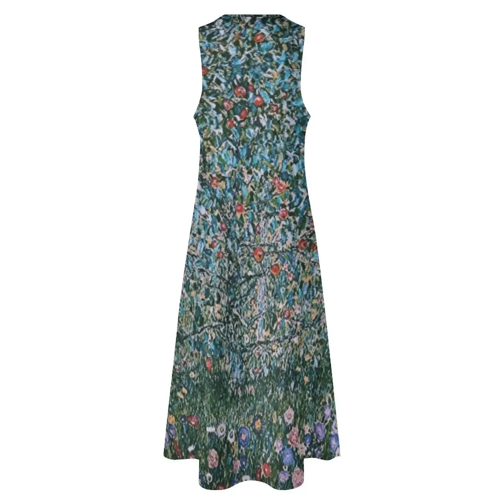 غوستاف كليمت - شجرة الكمثرى، رقم، 02. فستان طويل ثوب مسائي ملابس الصيف ملابس نسائية فساتين طويلة الأكمام فستان