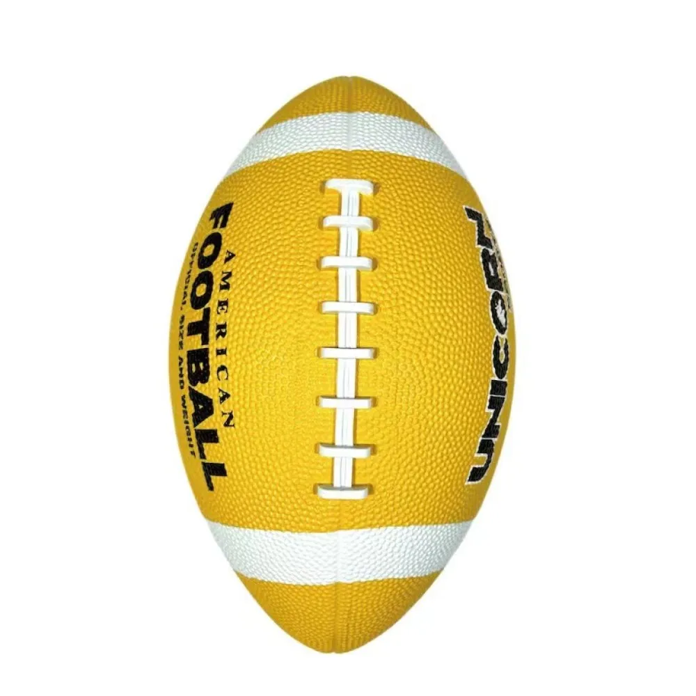 6# American Rubber Football Rainbow Color