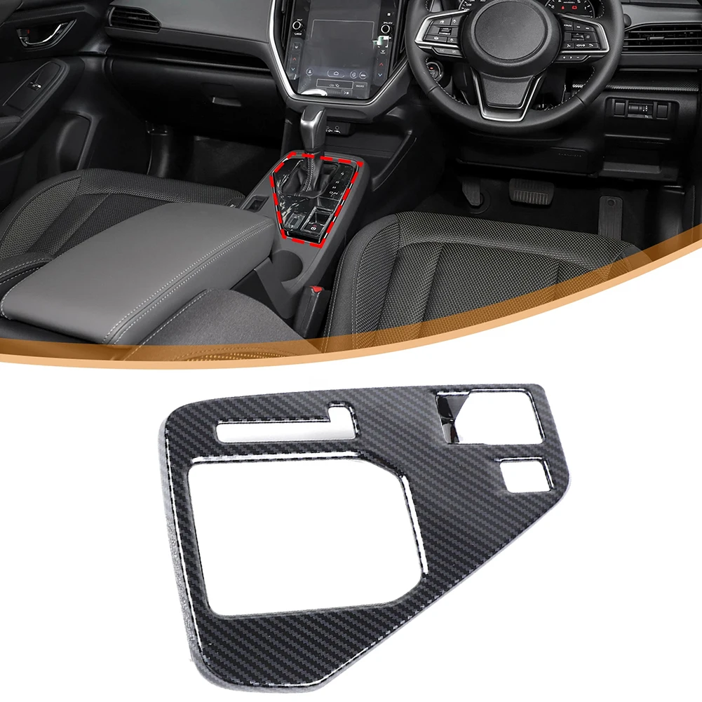 

Luxury Car Accessories ABS Shift Panel Cover Driving Experience Upgrade Anti-Corrosion Treatment Easy Installation