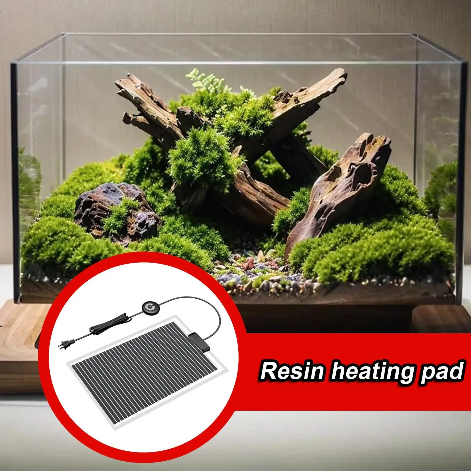 

40 Вт тепловий коврик для растений, согревающий коврик для растений, домашний USB-быстрый обогреватель с термостатом, гидропоника, грелка для комнатных растений, рептилий