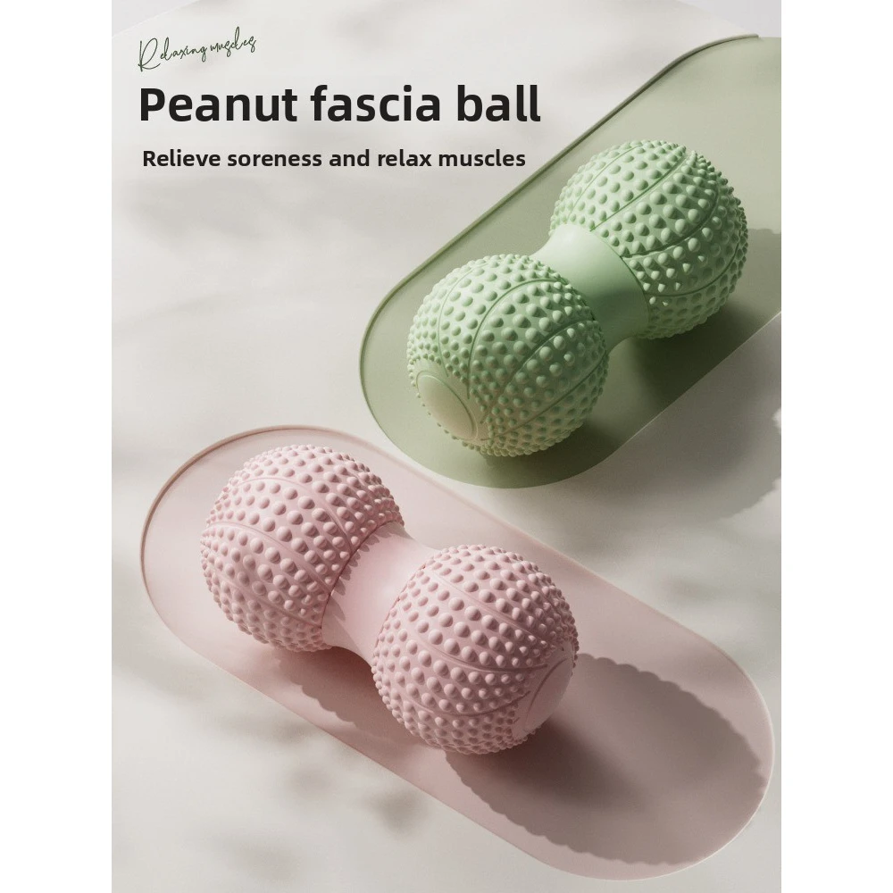 

Fascia Ball Foot Massage Double Ball Peanut Ball Deep Muscle Relaxation Hedgehog Ball Shoulder And Neck Stretching Yoga Fitness