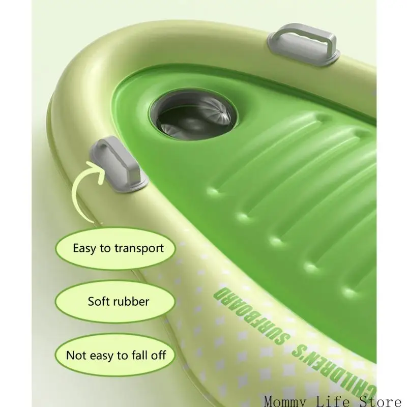 Mat agua para niños Mat bomba desinflamiento rápido Dispositivo flotante plegable para viajar para viajar