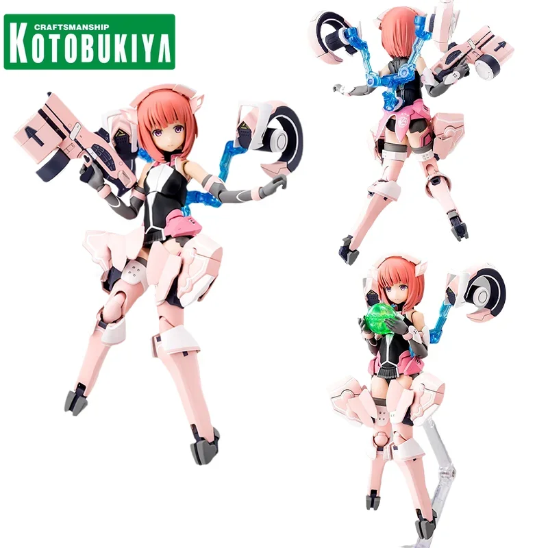 

Anime Alice Gear Aegis：AIKA AIKAWA JINAI KP562 Original Action Figures Collectible Model Megami Device A3.1 Toys Gifts for Kids