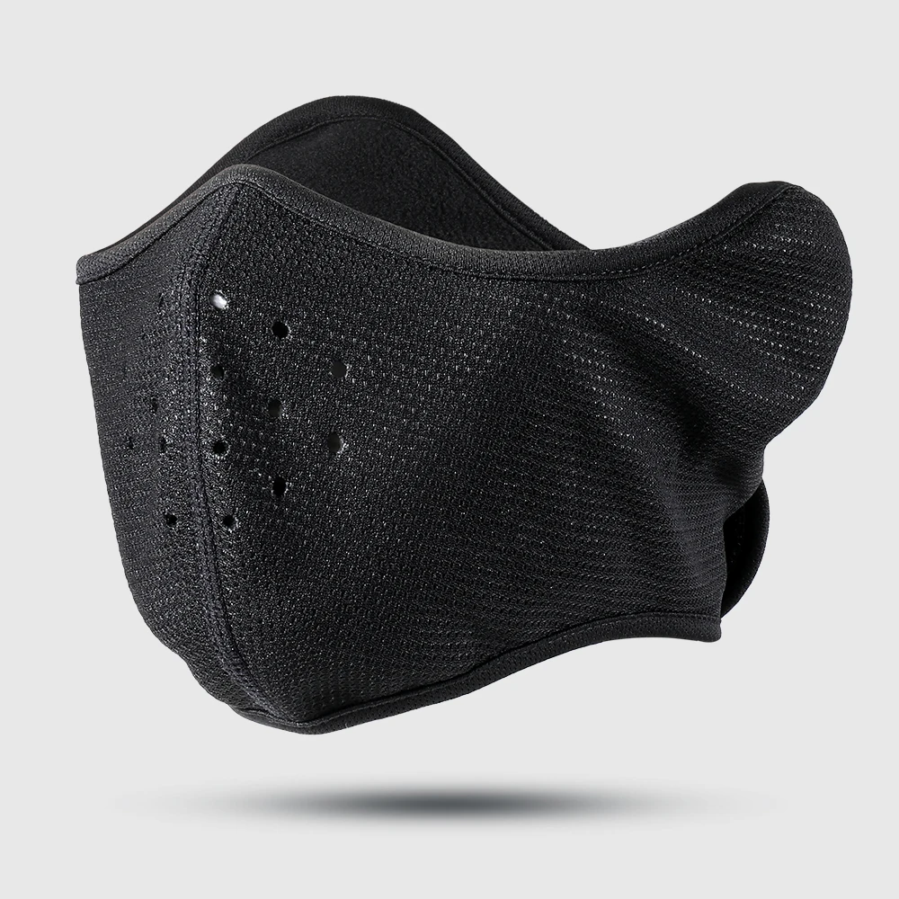 Outdoor-Gesichtsmaske, Fahrrad-Kopfbedeckung gegen Frost, Winter-Skimaske zum Schutz des Gesichts, warme Ohrenmaske, winddichte Fleece-Gesichtsmaske – Detail 29
