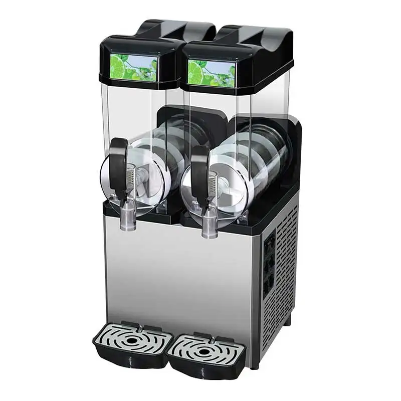 Factory Manufacture 900w Commercial Used Slush Machine Granita Slush Machine Juice Slush
