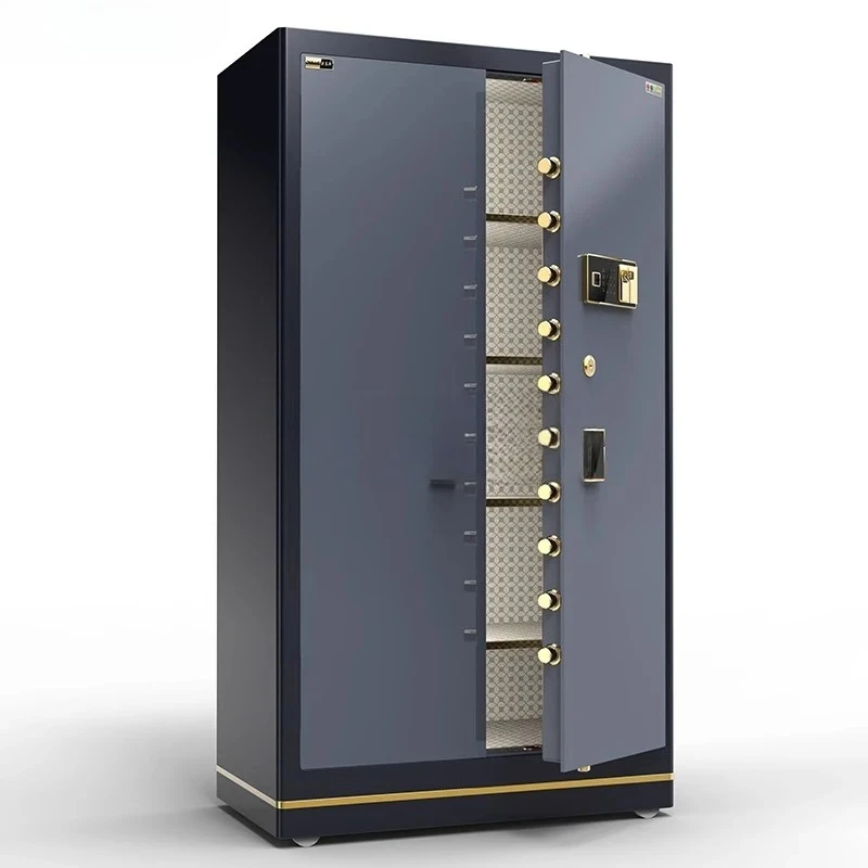 

Safe Large Home Office 1.8 meters Opposite Door Vault Fingerprint Double Door Anti-theft Safe Deposit Jewelry Box Fireproof