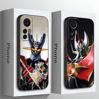 UFO Robot Goldorak Phone Case For Xiaomi 14 Ultra 13 12 11T Lite Redmi Note 13 Pro 12 10 POCO F4 F5 X5 Cover
