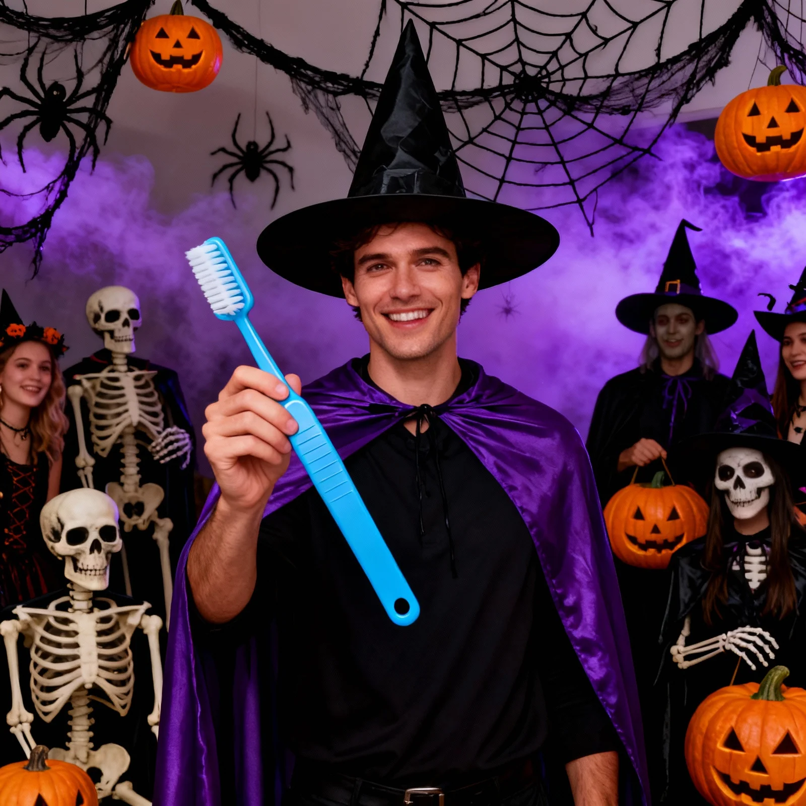 

1pc Giant Toothbrush Prop Large Funny Party Photo Decoration Huge Toothbrush For Prank Party Supplies Birthday Decor Cosplay