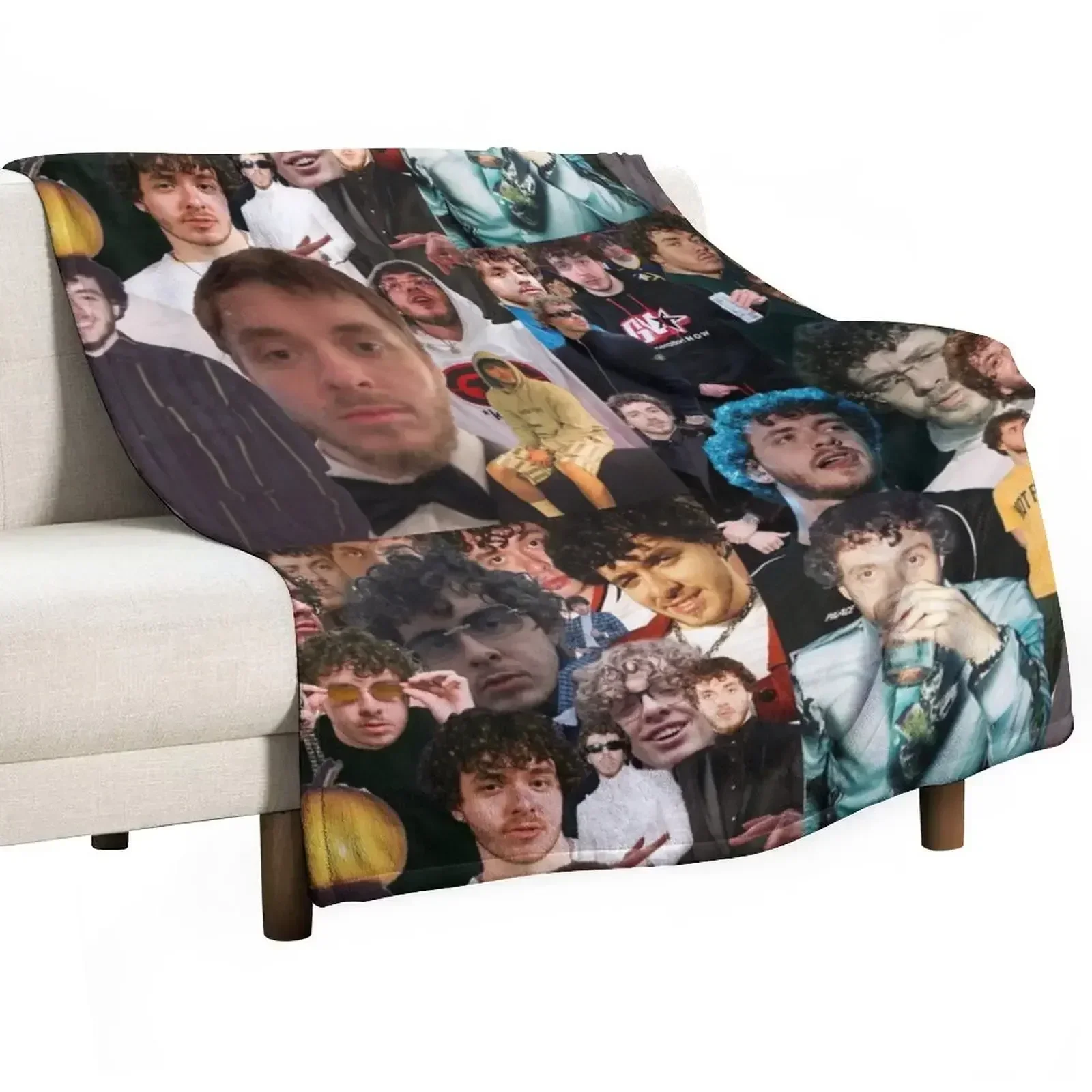 New Jack Harlow Gift Throw Blanket Large Soft Plush Plaid Weighted Decorative Sofa Plaid on the sofa warm for winter Blankets
